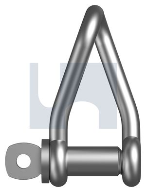 316 Grade Stainless Steel D Shackle TWIST