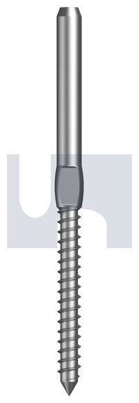 316 Marine Grade Stainless Steel Terminal Swage Lag Screw