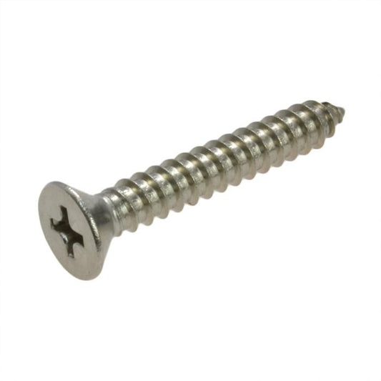 304 Grade Stainless Steel Self Tapper CSK Phillips Head Screws