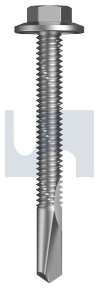 SUPER TEKS Series 500 HEX HEAD No Seal Self Drilling Screws