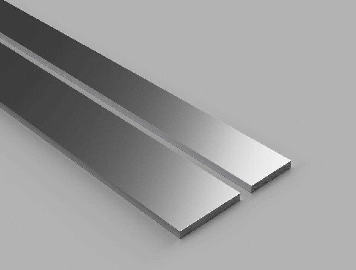 ALUMINIUM FLAT BAR Mill Finish Sold By the Metre