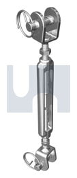 Stainless Steel Triangle Shade Sail Fixings - *DIY Kit* Jaw/Jaw