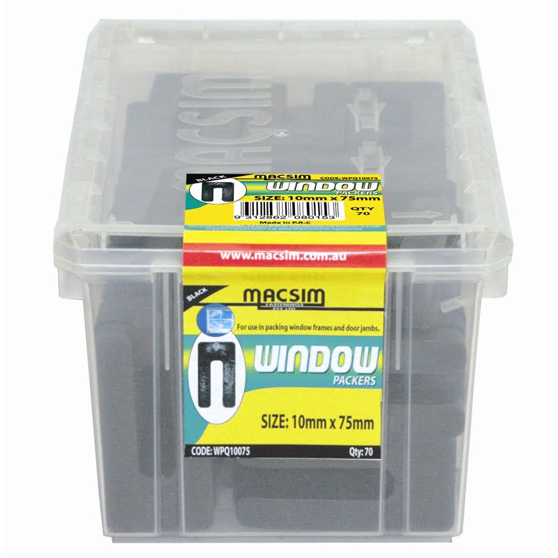 window packers 10 x 75mm