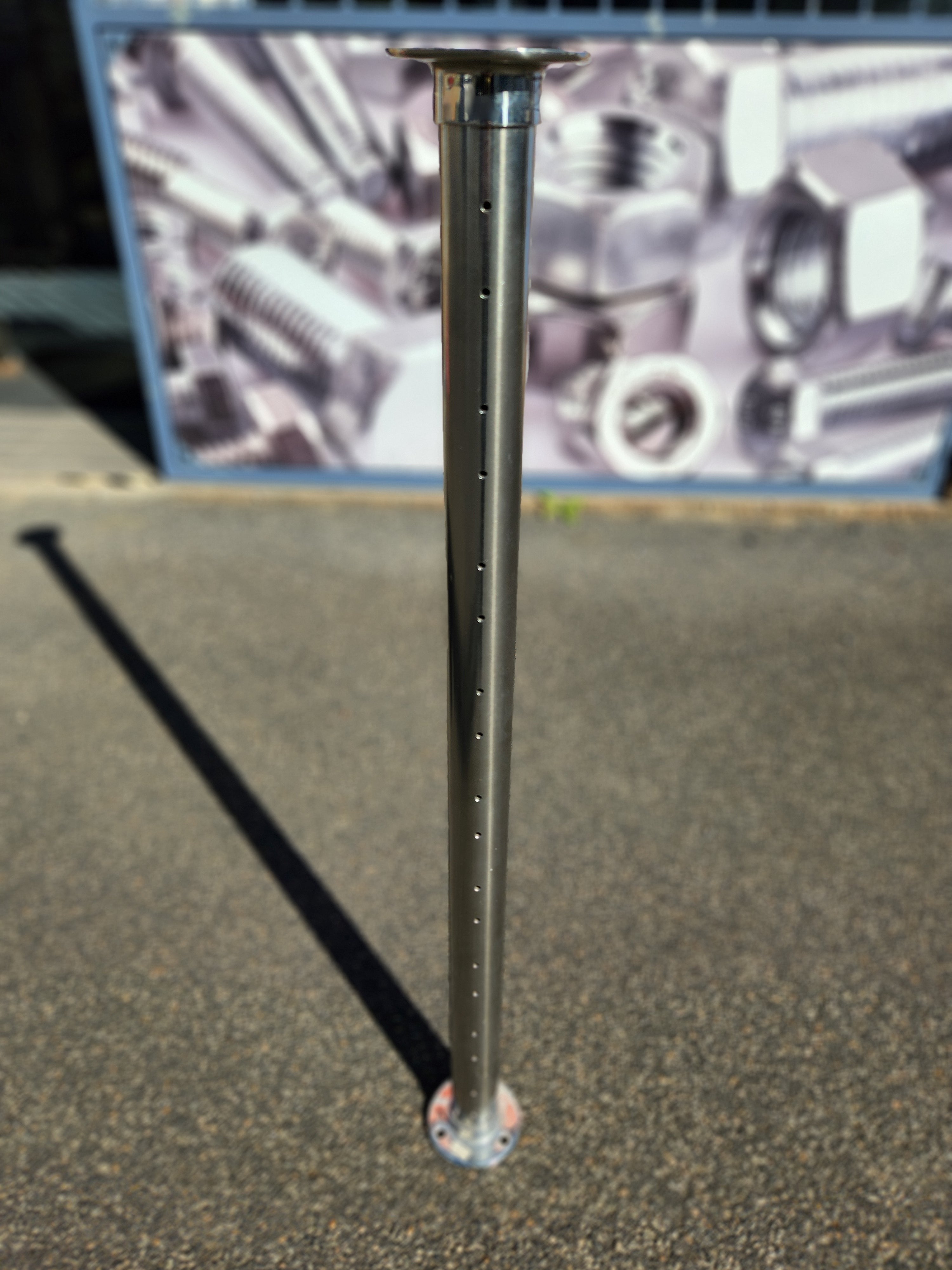 STAINLESS STEEL POST 1.6mm Wall for WIRE Rope Balustrading DIY - Pre D ...