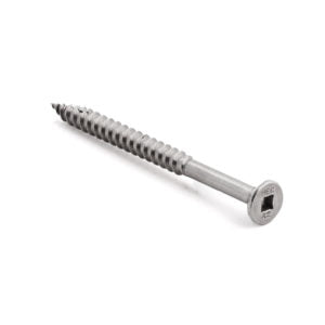 304g Stainless Steel Type 17 Square Drive Decking Screws
