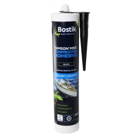 BOSTIK / SIMPSON MARINE Construction Adhesive 300g CARTRIDGE BLACK