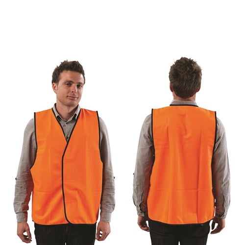 Pro Choice Safety Gear Fluro Vest Day Use Only Fluro Orange